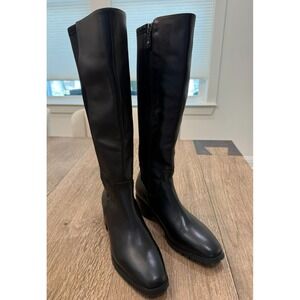 New $219 Blondo Symone‎ Waterproof Tall Boots Block Heel Size 7.5